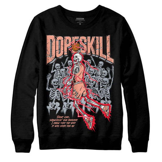 DJ Khaled x Jordan 5 Retro ‘Crimson Bliss’ DopeSkill Sweatshirt Thunder Dunk Graphic Streetwear - Black