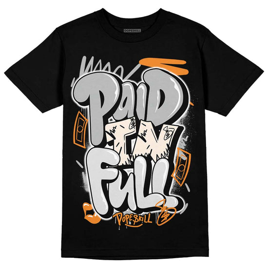 Dunk Low Cool Grey DopeSkill T-Shirt New Paid In Full Graphic Streetwear - Black