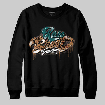 Adidas Samba OG Leopard Pack Collegiate Green DopeSkill Sweatshirt Rare Breed Type Graphic Streetwear - Black