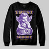 PURPLE Sneakers DopeSkill Sweatshirt Trust Nobody Graphic Streetwear - black