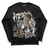 Jordan 5 SE “Sail” DopeSkill Long Sleeve T-Shirt Drip'n Never Tripp'n Graphic Streetwear - Black