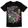 Jordan 14 Retro 'Stealth' DopeSkill T-Shirt Stressless Graphic Streetwear - Black