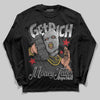 Jordan 4 “Black Cat” (2025) DopeSkill Long Sleeve T-Shirt Get Rich Graphic Streetwear - Black