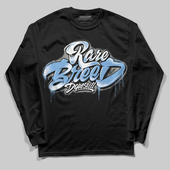 Jordan 12 Retro 'Melo' DopeSkill Long Sleeve T-Shirt Rare Breed Type Graphic Streetwear - Black
