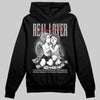 Jordan 4 “Fear” DopeSkill Hoodie Sweatshirt Real Lover Graphic Streetwear - Black