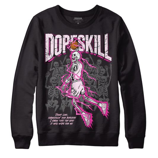 Dunk Low Triple Pink DopeSkill Sweatshirt Thunder Dunk Graphic Streetwear  - Black