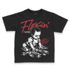 Jordan 1 Low OG "Chicago" DopeSkill Toddler Kids T-shirt Flexin' Graphic Streetwear - Black