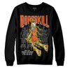 Jordan 3 Georgia Peach DopeSkill Sweatshirt Thunder Dunk Graphic Streetwear - black