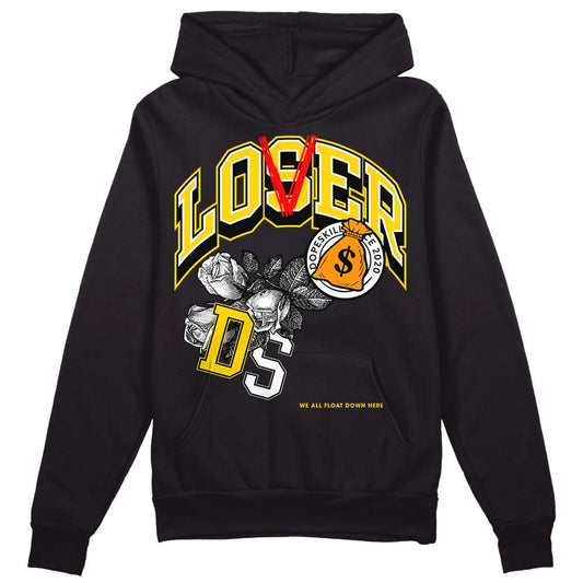 Jordan 6 “Yellow Ochre” DopeSkill Hoodie Sweatshirt Loser Lover Graphic Streetwear - Black