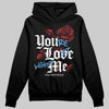 Jordan 1 Low OG "Chicago" DopeSkill Hoodie Sweatshirt You’re Lost Without Me Graphic Streetwear - Black
