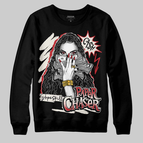 Jordan 4 “Flight Club” DopeSkill Sweatshirt NPC Graphic Streetwear - Black