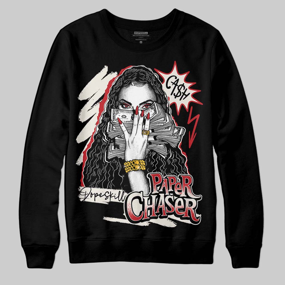 Jordan 4 “Flight Club” DopeSkill Sweatshirt NPC Graphic Streetwear - Black