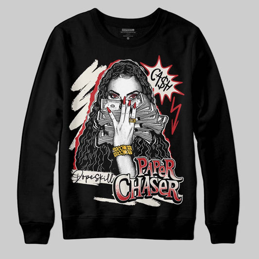 Jordan 4 “Flight Club” DopeSkill Sweatshirt NPC Graphic Streetwear - Black