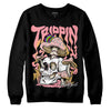 Jordan 3 GS “Red Stardust” DopeSkill Sweatshirt Trippin Graphic Streetwear - Black