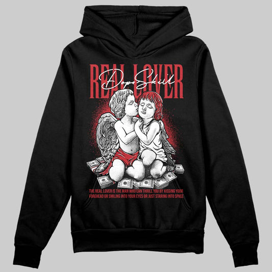Jordan 1 Low OG "Chicago" DopeSkill Hoodie Sweatshirt Real Lover Graphic Streetwear - Black