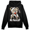 Jordan 1 High OG “Latte” DopeSkill Hoodie Sweatshirt Hurt Bear Graphic Streetwear - Black