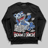 Awake NY x Jordan 5 Retro 'Black Racer Blue' DopeSkill Long Sleeve T-Shirt Born To Be Rich Graphic Streetwear - Black