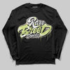 Jordan 5 “Luminous Green” DopeSkill Long Sleeve T-Shirt Rare Breed Type Graphic Streetwear - Black