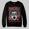 Red Sneakers DopeSkill Sweatshirt Root of Evil Graphic Streetwear - black