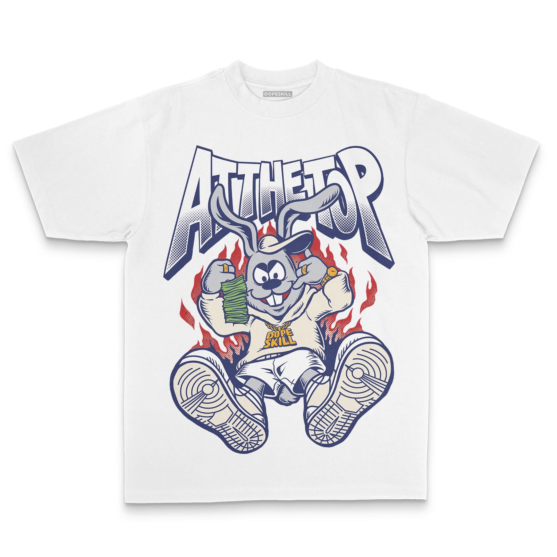 Jordan 11 “Rare Air” DopeSkill Premium T-Shirt At The Top Graphic Streetwear - White 