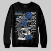 Awake NY x Jordan 5 Retro 'Black Racer Blue' DopeSkill Sweatshirt Side Hustle Graphic Streetwear - Black