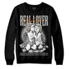 Dunk Low Cool Grey DopeSkill Sweatshirt Real Lover Graphic Streetwear - Black