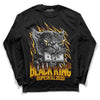 Dunk Yellow Bordeaux DopeSkill Long Sleeve T-Shirt Black King Graphic Streetwear - black