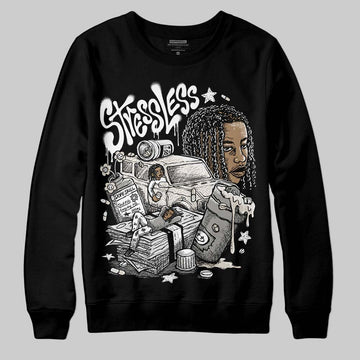 Jordan 3 Retro Pure Money DopeSkill Sweatshirt Stressless Graphic Streetwear - Black