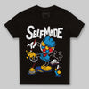 Royal Blue Sneakers DopeSkill Toddler Kids T-shirt Self Made Graphic Streetwear - Black