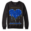 Jordan 14 “Laney” DopeSkill Sweatshirt Juneteenth Heart Graphic Streetwear - black