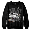 Jordan 3 Retro 'Fear Pack' DopeSkill Sweatshirt Trust No One Graphic Streetwear - Black