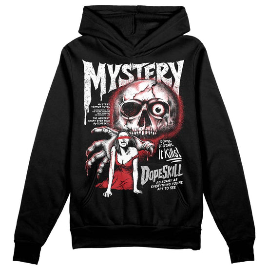 Jordan 12 “Red Taxi” DopeSkill Hoodie Sweatshirt Mystery Ghostly Grasp Graphic Streetwear - Black