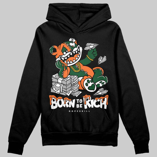 SoleFly x Air Jordan 3 “Fruits Of Our Labor” DopeSkill Hoodie Sweatshirt Born To Be Rich Graphic Streetwear - Black