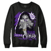 Jordan 3 Dark Iris DopeSkill Sweatshirt NPC Graphic Streetwear - Black