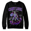 Jordan 13 Court Purple DopeSkill Sweatshirt Cant Lose Graphic Streetwear - Black