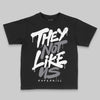 Jordan 9 Retro 'Flint Grey' 2026' DopeSkill Toddler Kids T-shirt They Not Like Us Graphic Streetwear - Black