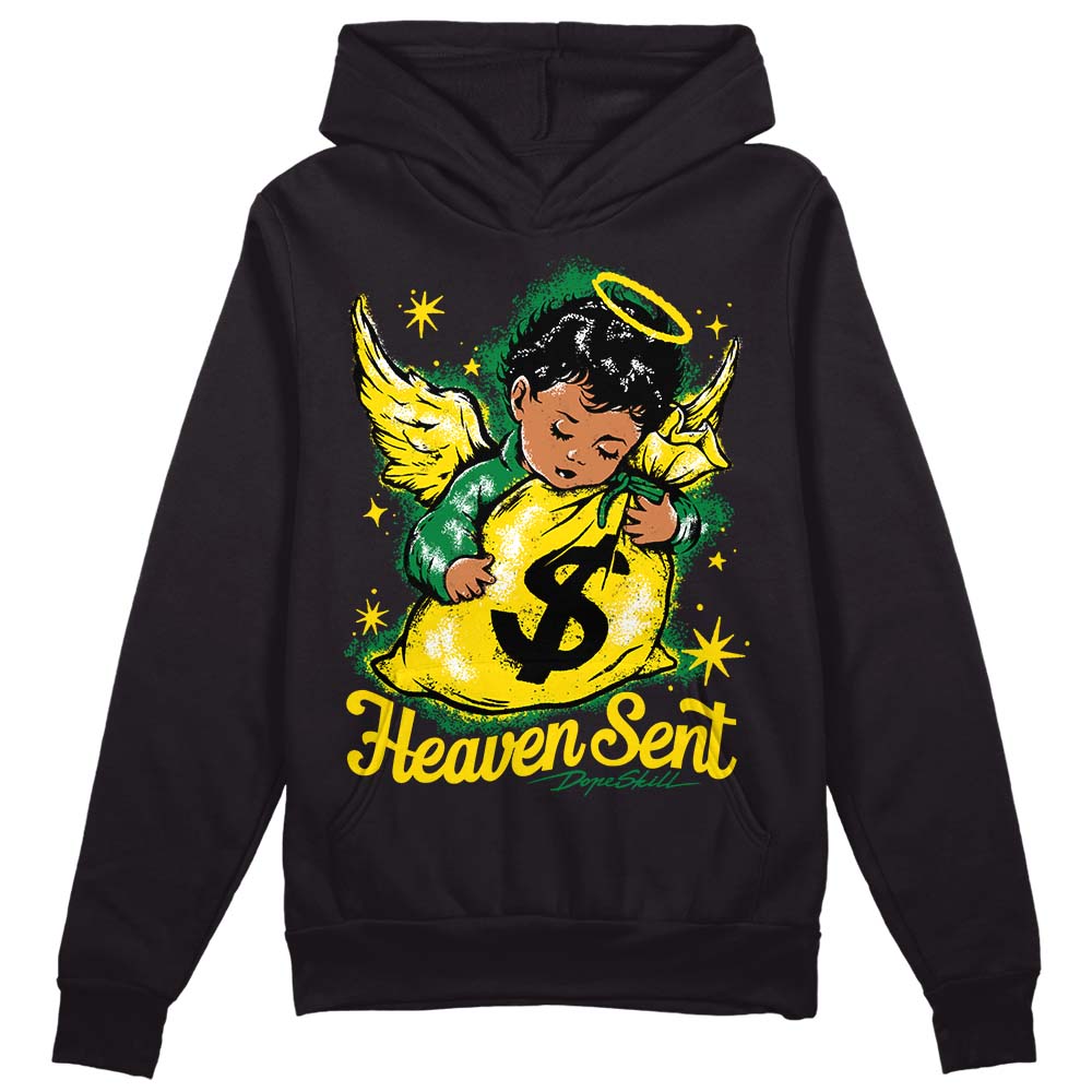 Dunk Low Reverse Brazil DopeSkill Hoodie Sweatshirt Heaven Sent Graphic Streetwear - Black