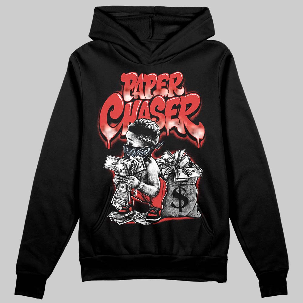 Jordan 6 “Reverse Infrared” DopeSkill Hoodie Sweatshirt Paper Chaser Boy Graphic Streetwear - Black