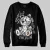 Jordan 3 Retro Pure Money DopeSkill Sweatshirt Smile Through The Pain Graphic Streetwear - black