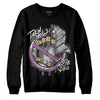 Jordan 2 “Mauve/Off-Noir” DopeSkill Sweatshirt Takin No L's  Graphic Streetwear - Black 