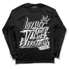 Jordan 6 “Reverse Oreo” DopeSkill Long Sleeve T-Shirt LOVE Graphic Streetwear - Black