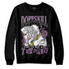 Jordan 2 “Mauve/Off-Noir” DopeSkill Sweatshirt Sorry I've Been Trappin Graphic Streetwear - Black