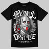 Rick Owens Leather Low Sneaker Black And Milk DopeSkill T-Shirt Money Don't Lie Graphic Streetwear - Black