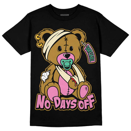 Parris Goebel x WMNS Dunk Low 'Playful Pink’ DopeSkill T-Shirt Hurt Bear Graphic Streetwear - Black