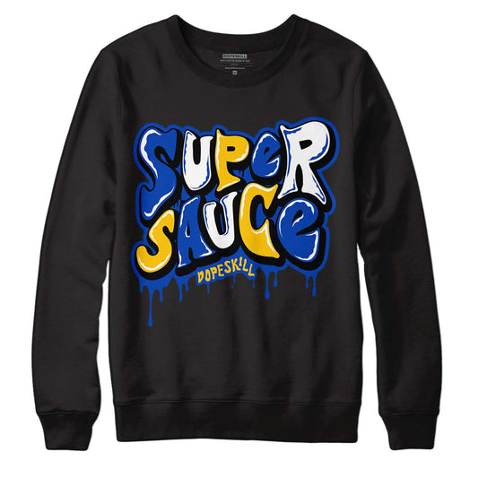 Jordan 14 “Laney” DopeSkill Sweatshirt Super Sauce Graphic Streetwear - Black