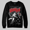 Jordan 10 Retro Shadow (2025) DopeSkill Sweatshirt Nevermind Graphic Streetwear - Black