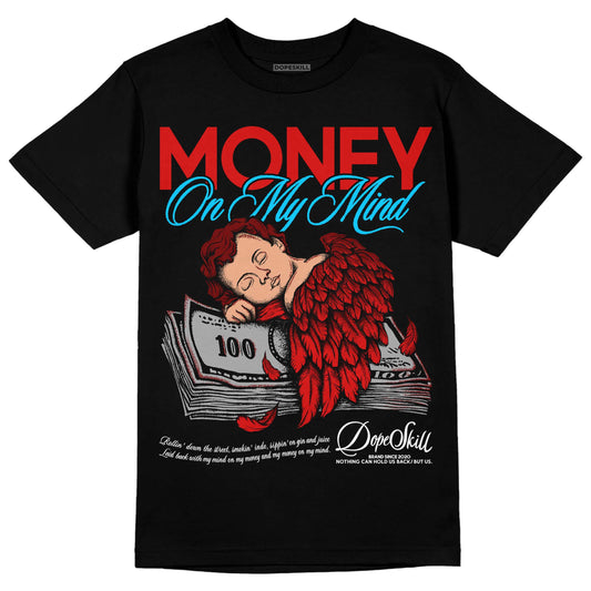 Jordan 12 Retro ‘Gym Red’ DopeSkill T-Shirt MOMM Graphic Streetwear - Black