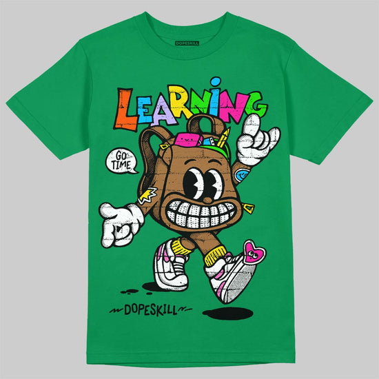 Green Sneakers DopeSkill T-Shirt Learning Graphic Streetwear - Irish green