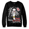 Grey Sneakers DopeSkill Sweatshirt NPC Graphic Streetwear - Black