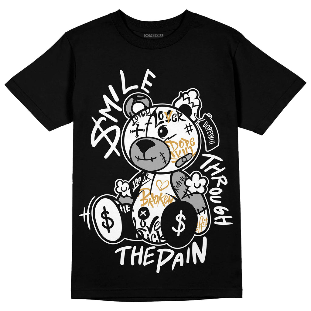 Jordan 11 "Gratitude" DopeSkill T-Shirt Smile Through The Pain Graphic Streetwear - Black